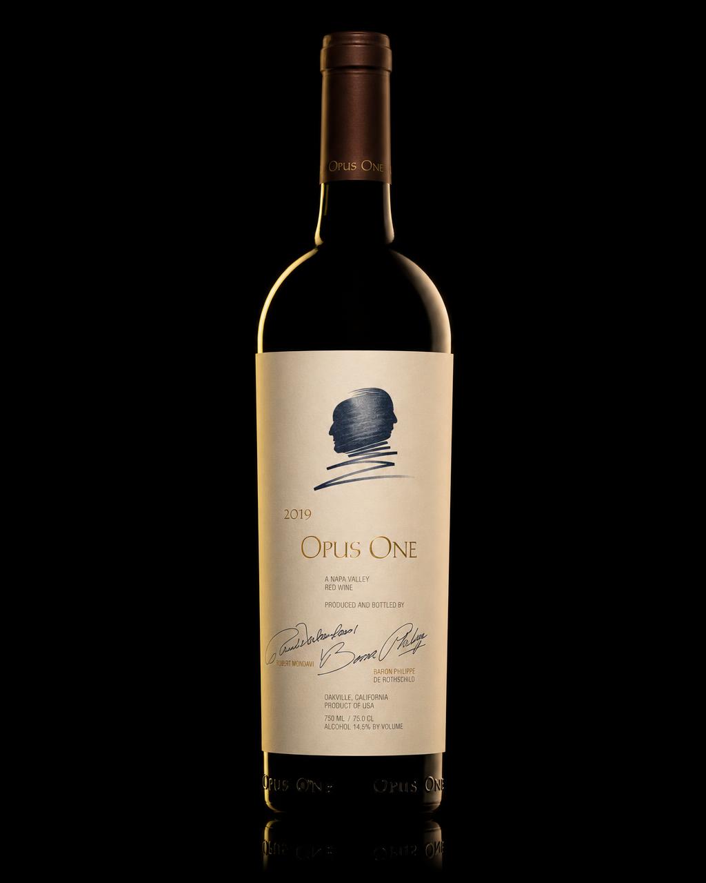 Opus One Napa Valley red wine bottle